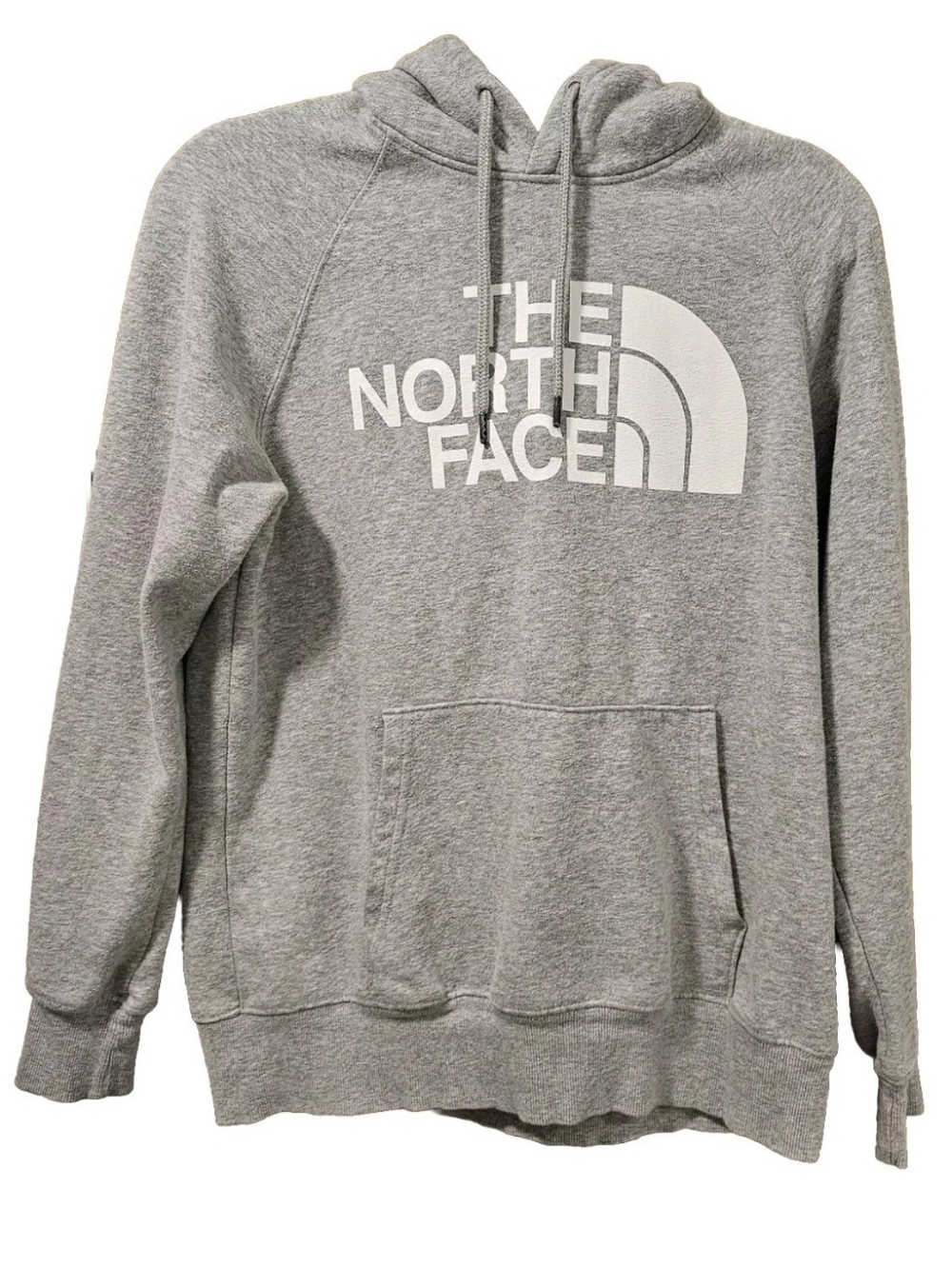 The North Face Women's Half Dome Pullover Hoodie Light Grey Size Medium